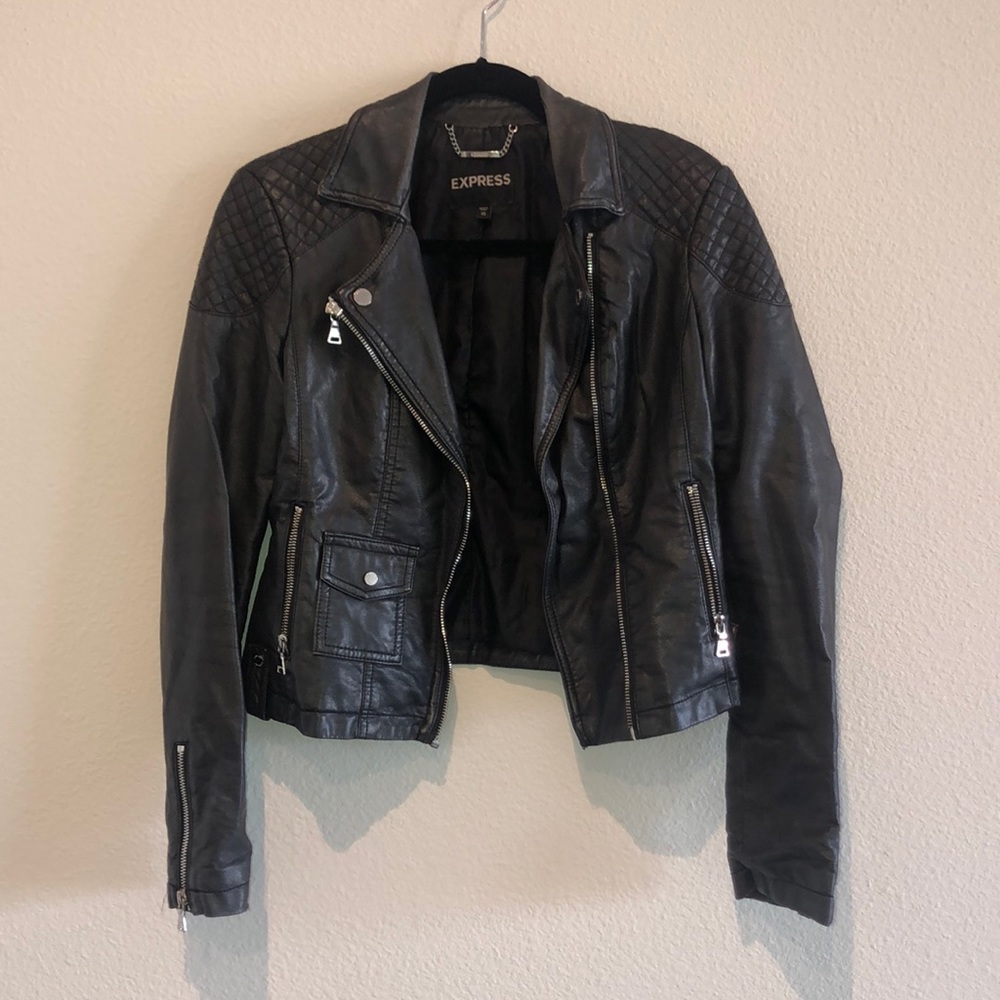 Express Women’s Faux Leather Jacket